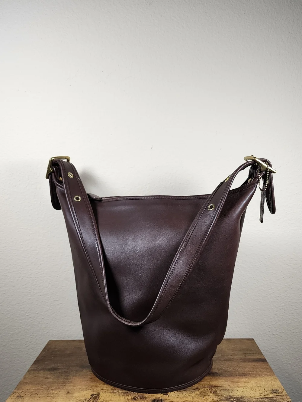 Coach | Bags | Vintage Coach Mahogany Duffle Sac 985 | Poshmark